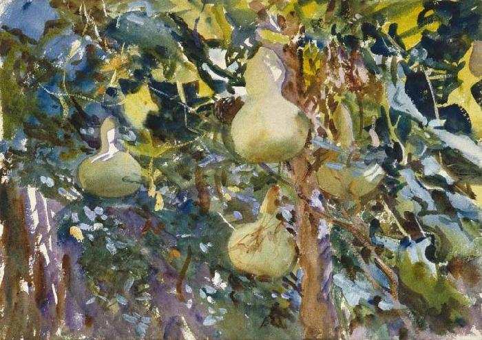 John Singer Sargent Gourds Spain oil painting art